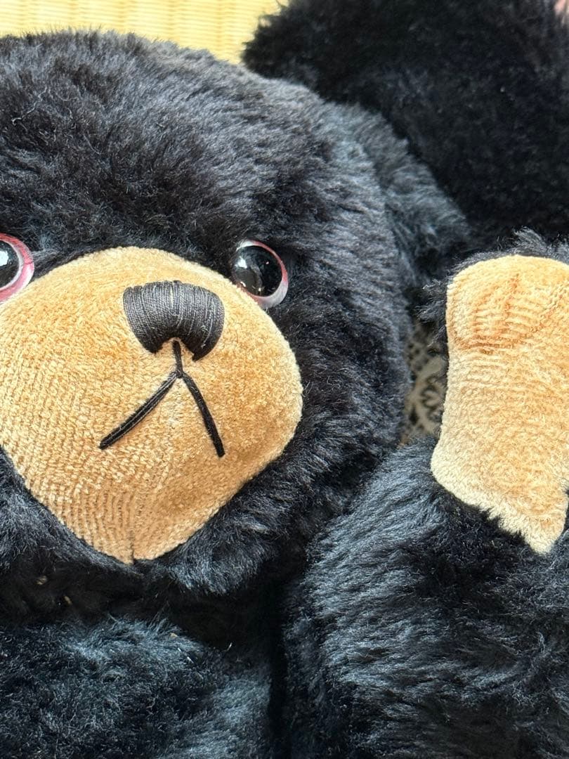 難有り　昭和レトロ　テディベア　日本製ぬいぐるみ