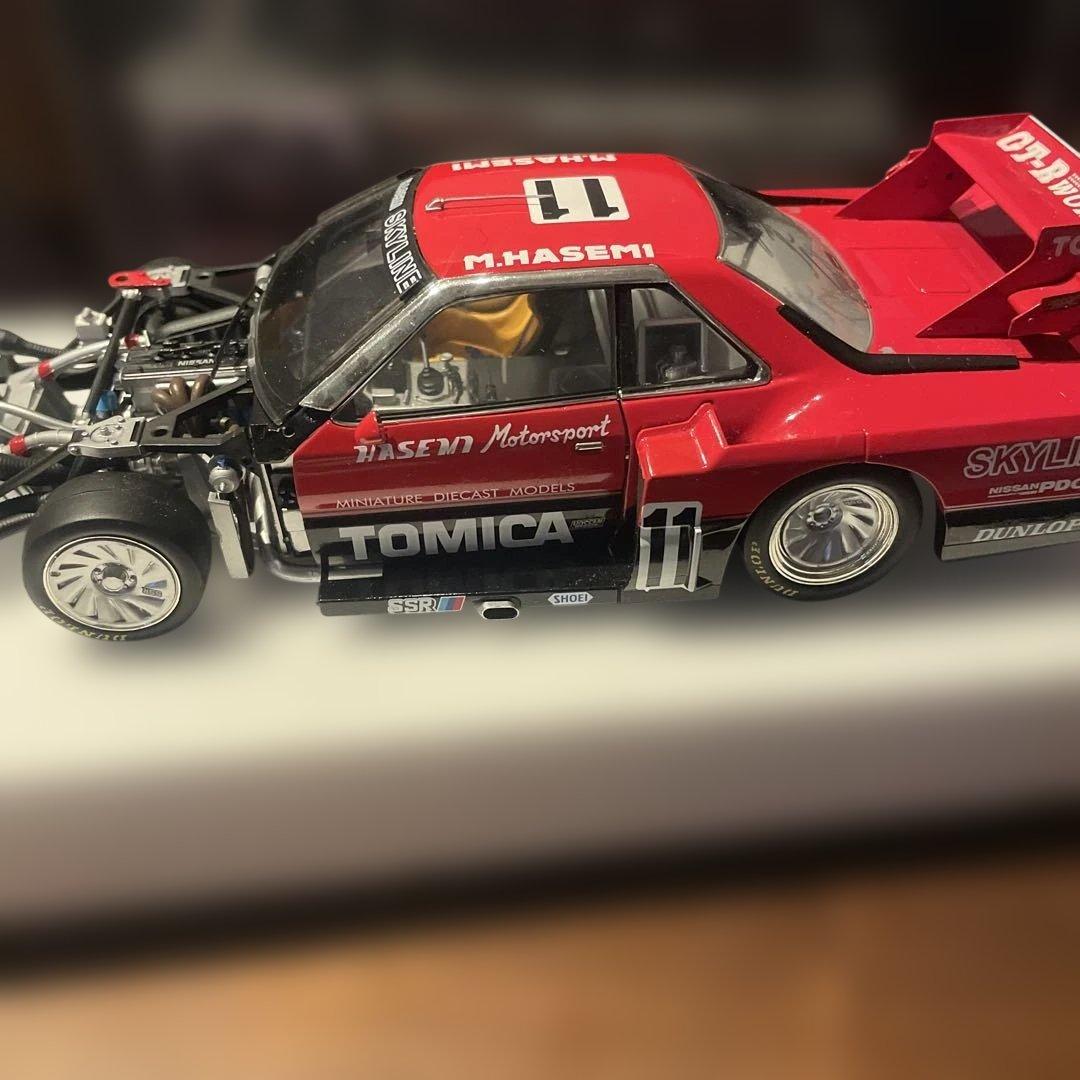 トミカスカイラインRS スーパーシルエット1 /24 長谷見昌弘 サイン入り