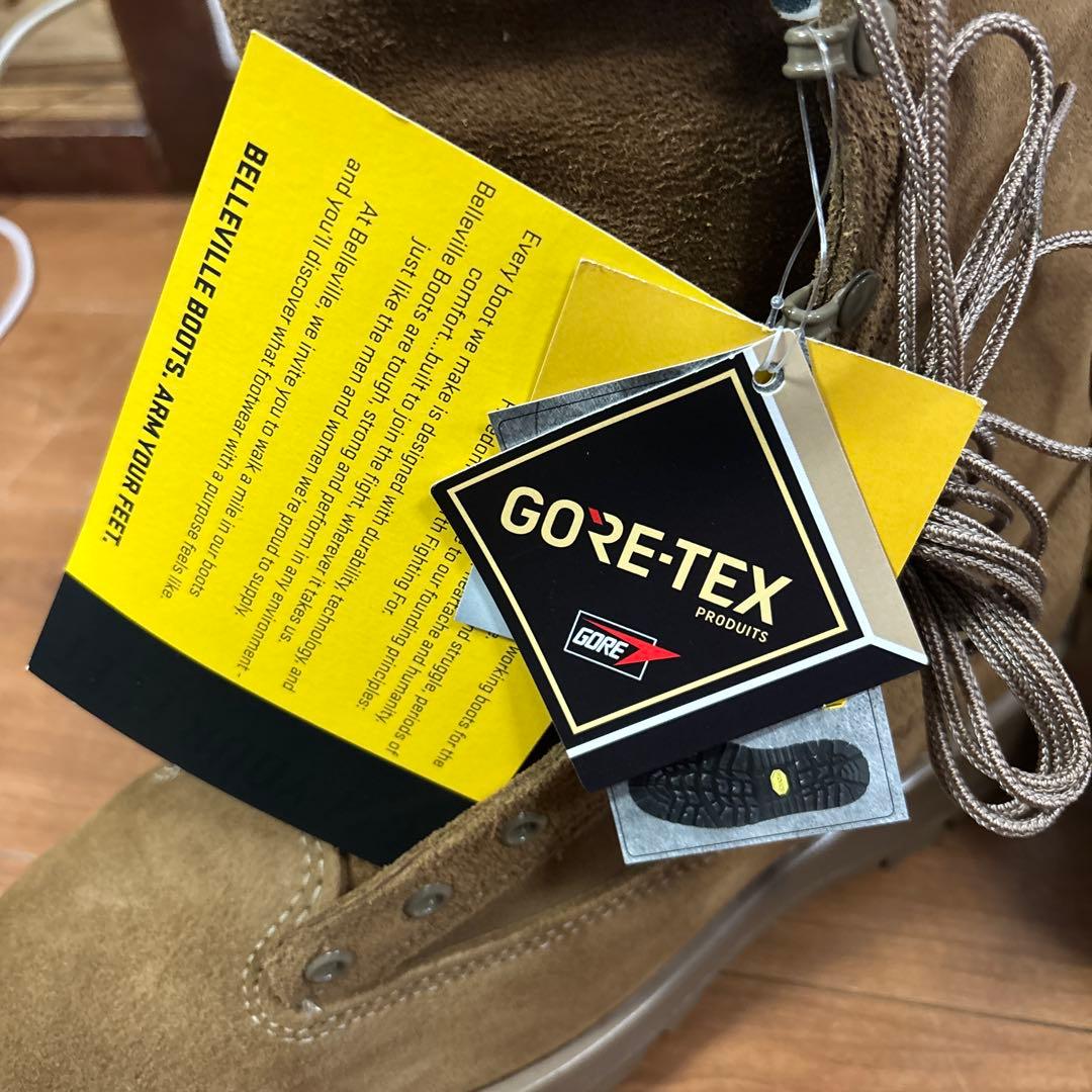 未使用　米軍　BELLEVILLE GORE−TEX US8.5W26.5cm③