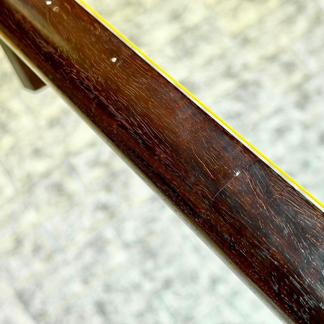 中棹三本継三味線 紅木or紫檀・綾杉胴・金ホゾ・東さわり付き