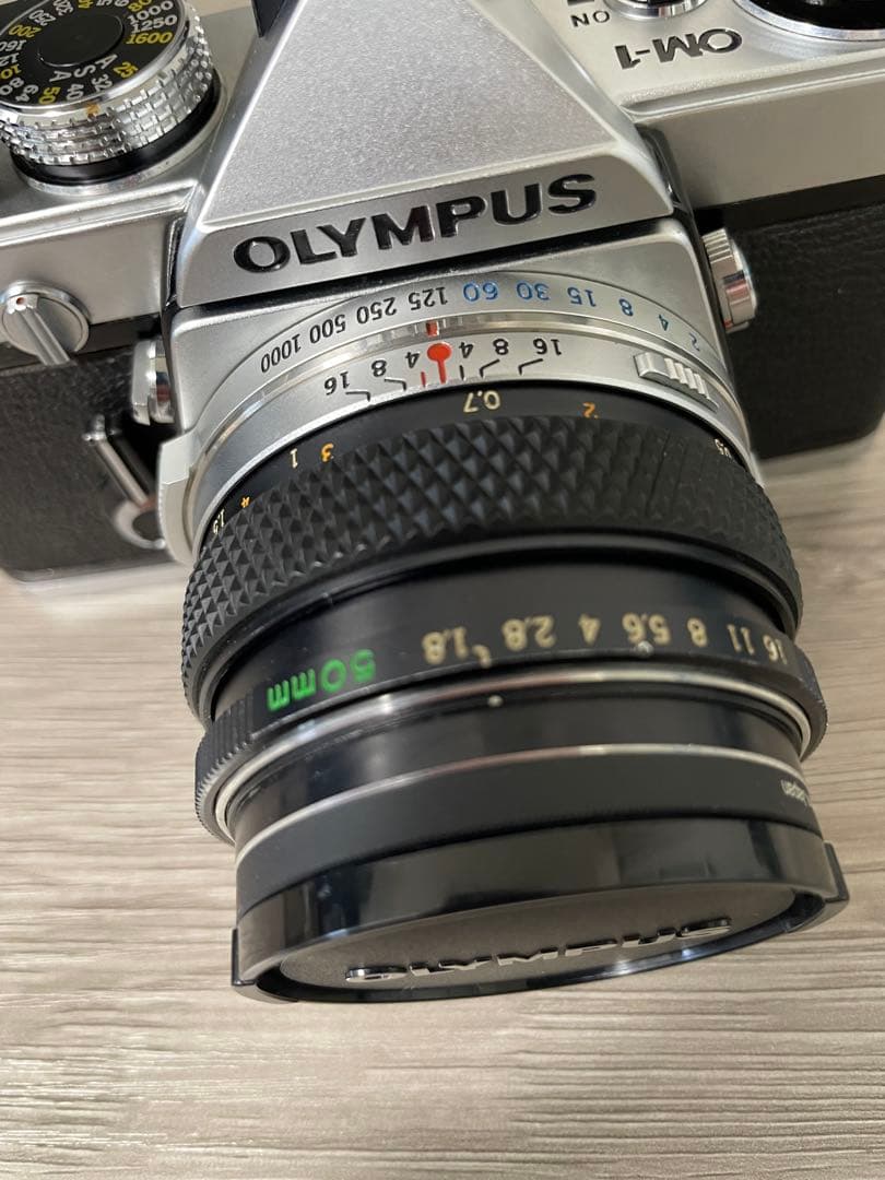 OLYMPUS OM-1 一眼フィルムカメラ 50mmレンズ付き