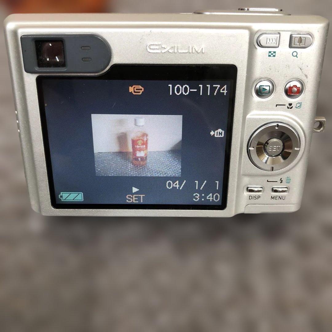 ① CASIO EXILIM 5.0メガピクセル デジタルカメラ EX-Z55