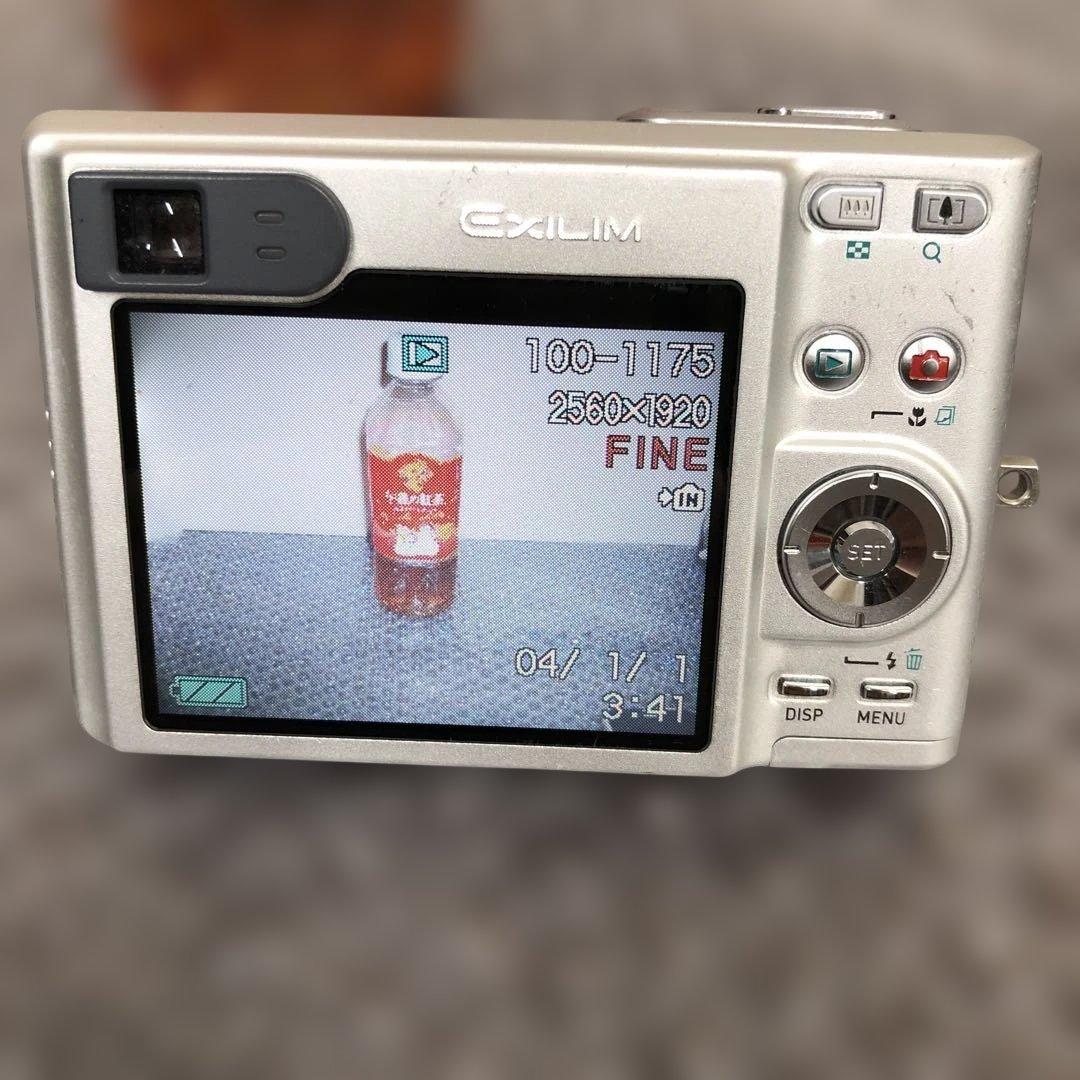 ① CASIO EXILIM 5.0メガピクセル デジタルカメラ EX-Z55