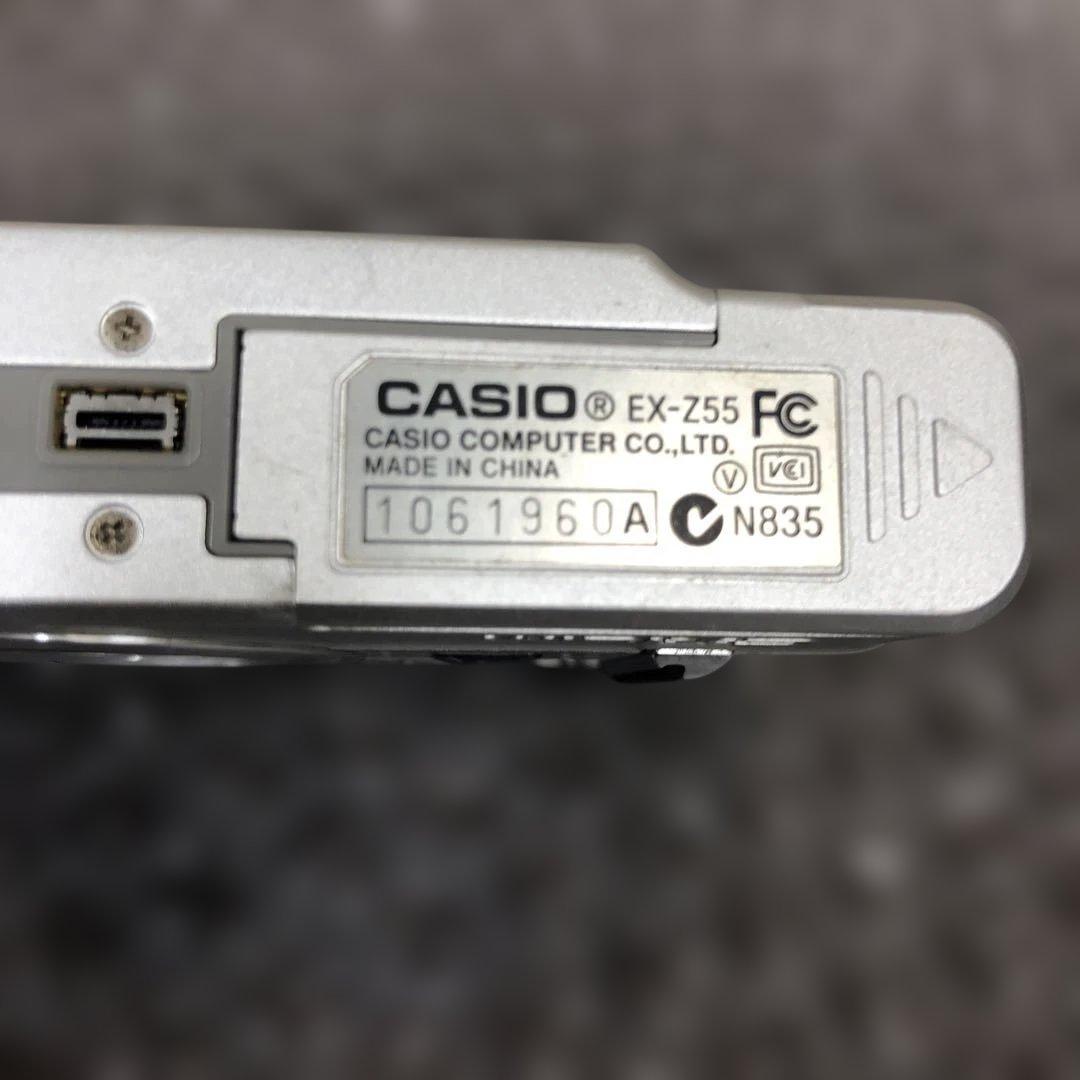 ① CASIO EXILIM 5.0メガピクセル デジタルカメラ EX-Z55