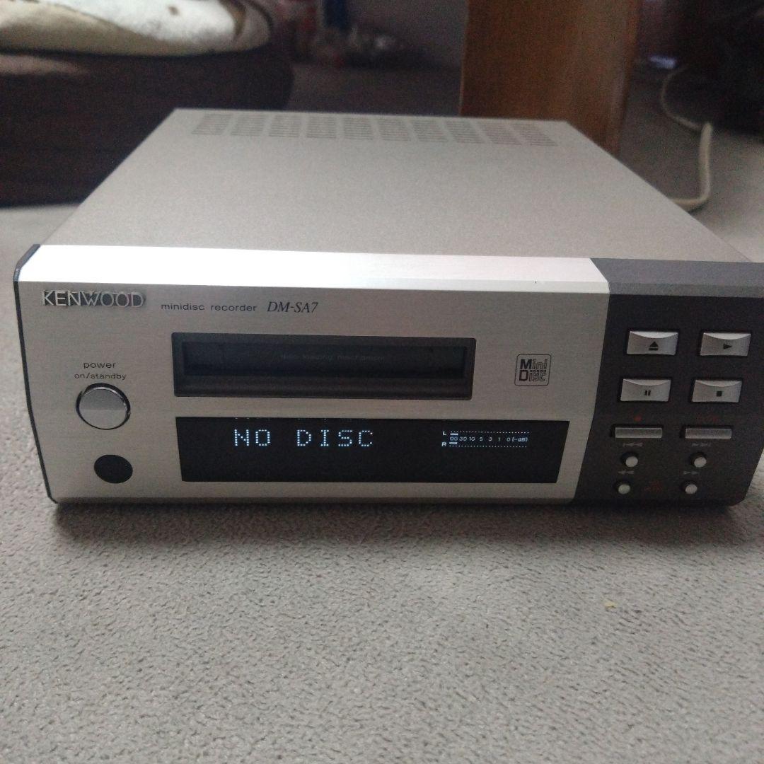 KENWOOD DM-SA7 ミニディスクレコーダー　MDプレイヤー
