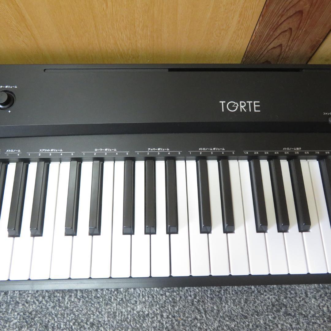動作良好　TORTE 電子ピアノ キーボード TDP-88　ペダル　ヘッドホン