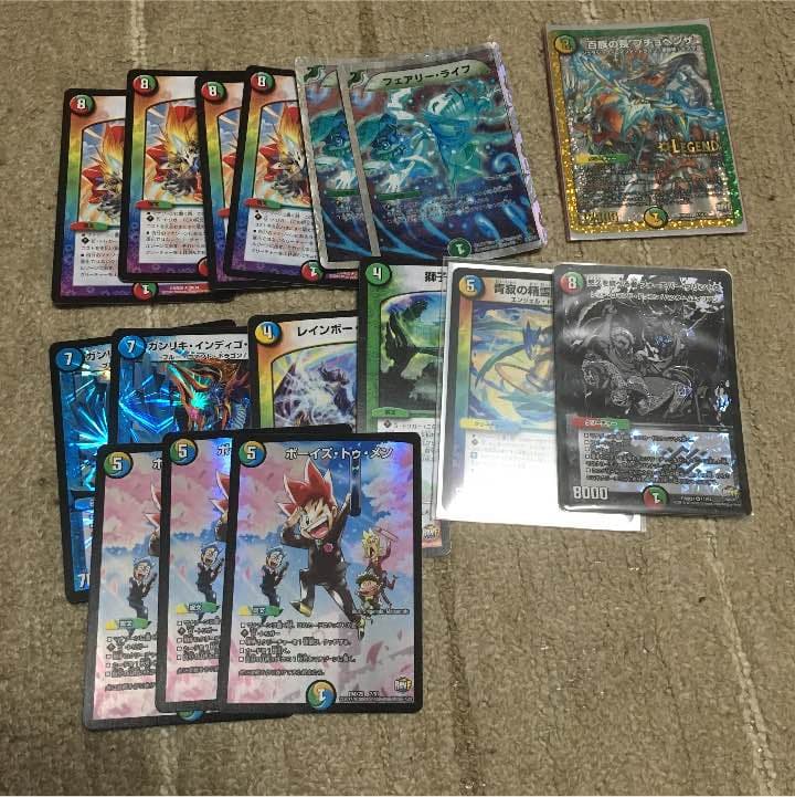 デュエマ 刃鬼デッキ 替えパーツあり！