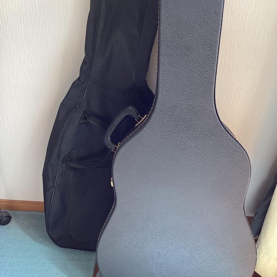 Syair アコースティックギター ハード、ソフトケース付