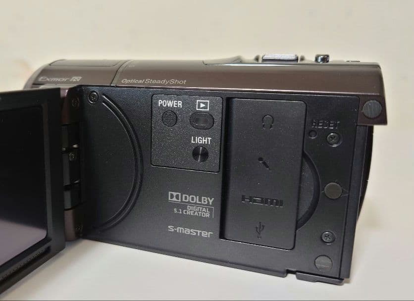 値下げ♪SONY HDR-CX590V ビデオカメラ 　ケース　予備バッテリー付
