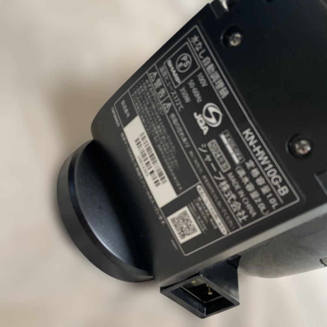 シャープ KN-HW10G-B 自動調理鍋 ホットクック 1.0L ブラック