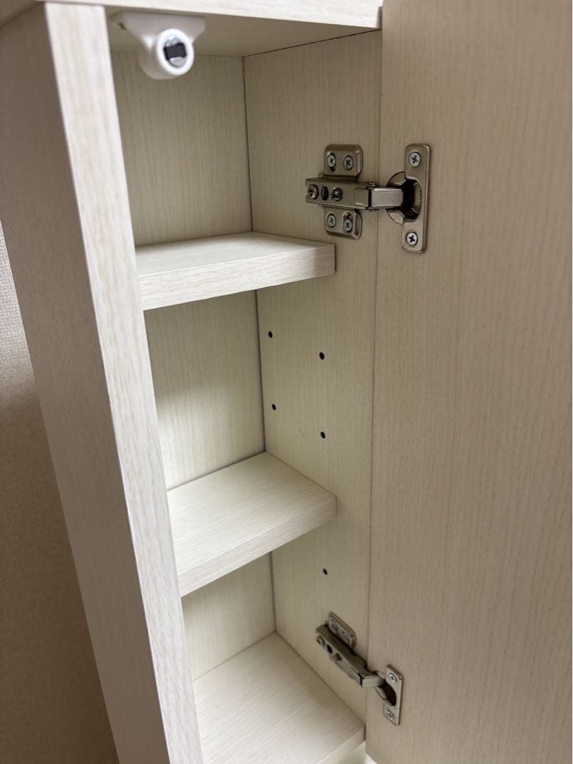 【送料込み】ニトリ　三面鏡ドレッサー (DR-007 WW) ホワイト　白