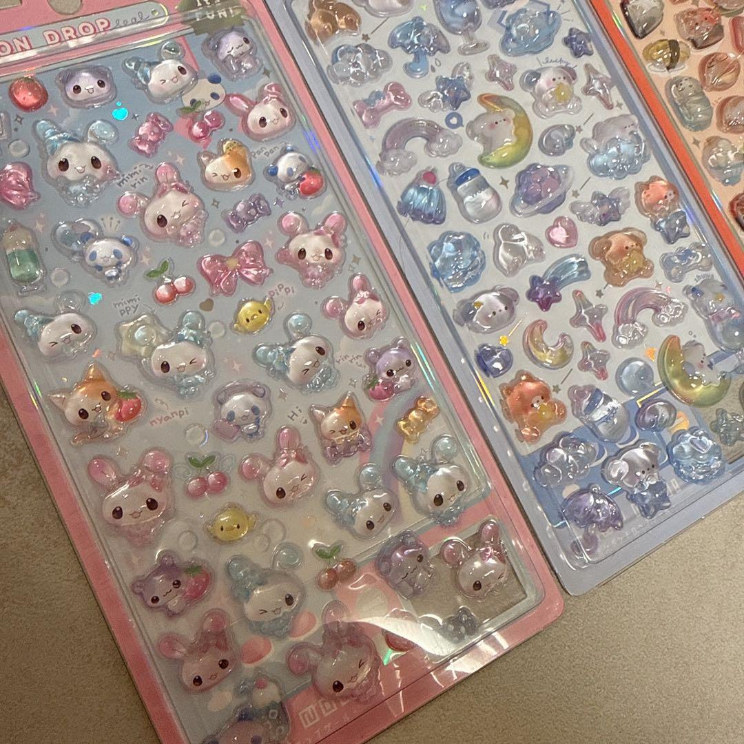 【 yu 様 】正規品/ ボンボンドロップシール・うるちゅる6点