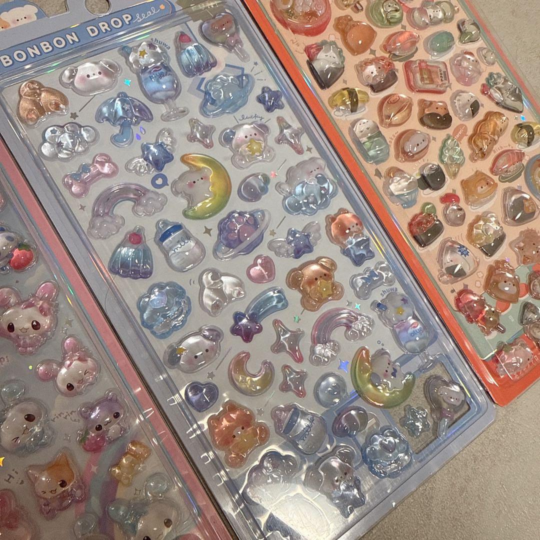 【 yu 様 】正規品/ ボンボンドロップシール・うるちゅる6点