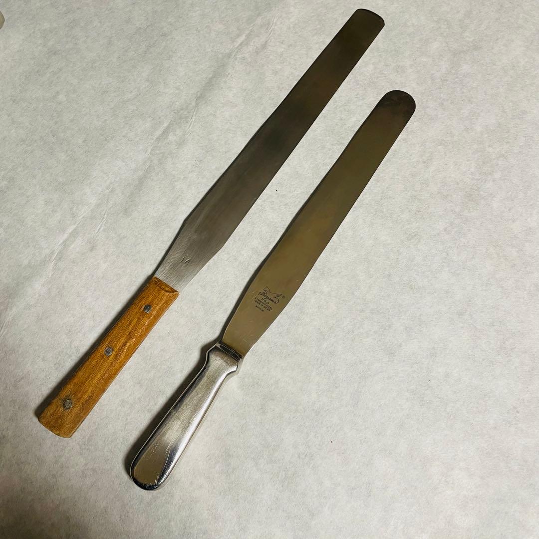 業務用 ロングスパチュラ2本セット 50cm・43cm