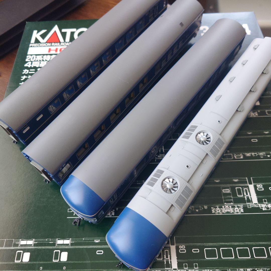 KATO HO 20系特急型寝台客車 4両基本セット　3-504