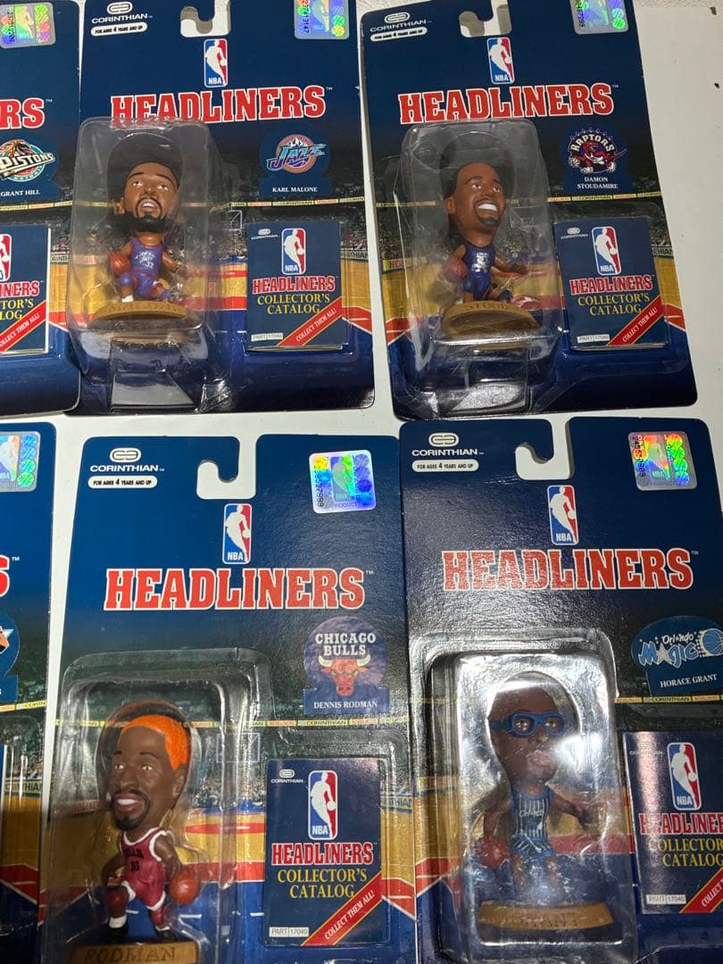 未開封 NBA ヘッドライナーズ バスケットボール フィギュア 19点セット