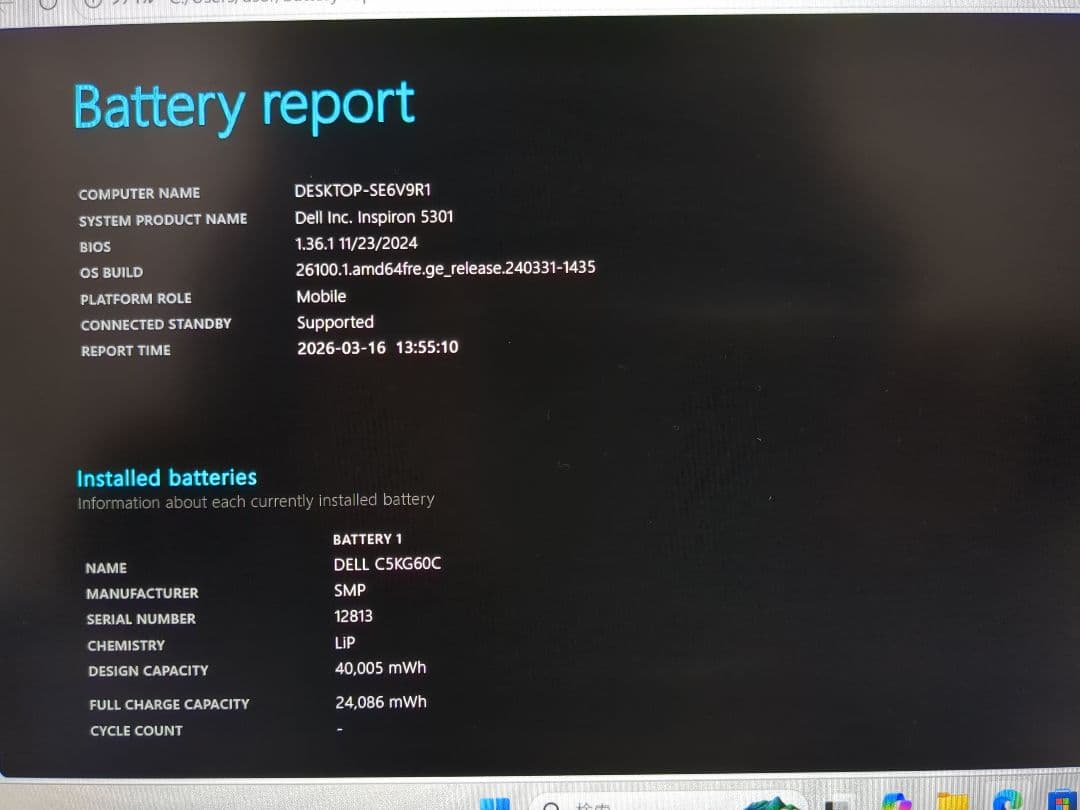 DELL Inspiron 5301 Core i3 ・8GB・256GBSSD