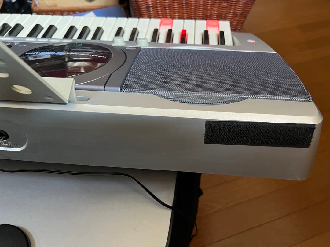 【動作良好 スタンド取説 付】カシオ 電子ピアノ LK-88CD