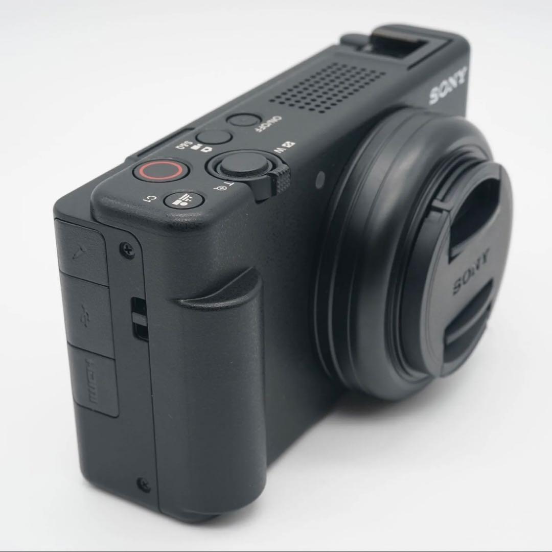 【うさぎ】【ほぼ新品 本体、ケース、説明書】ソニー VLOGCAM Z