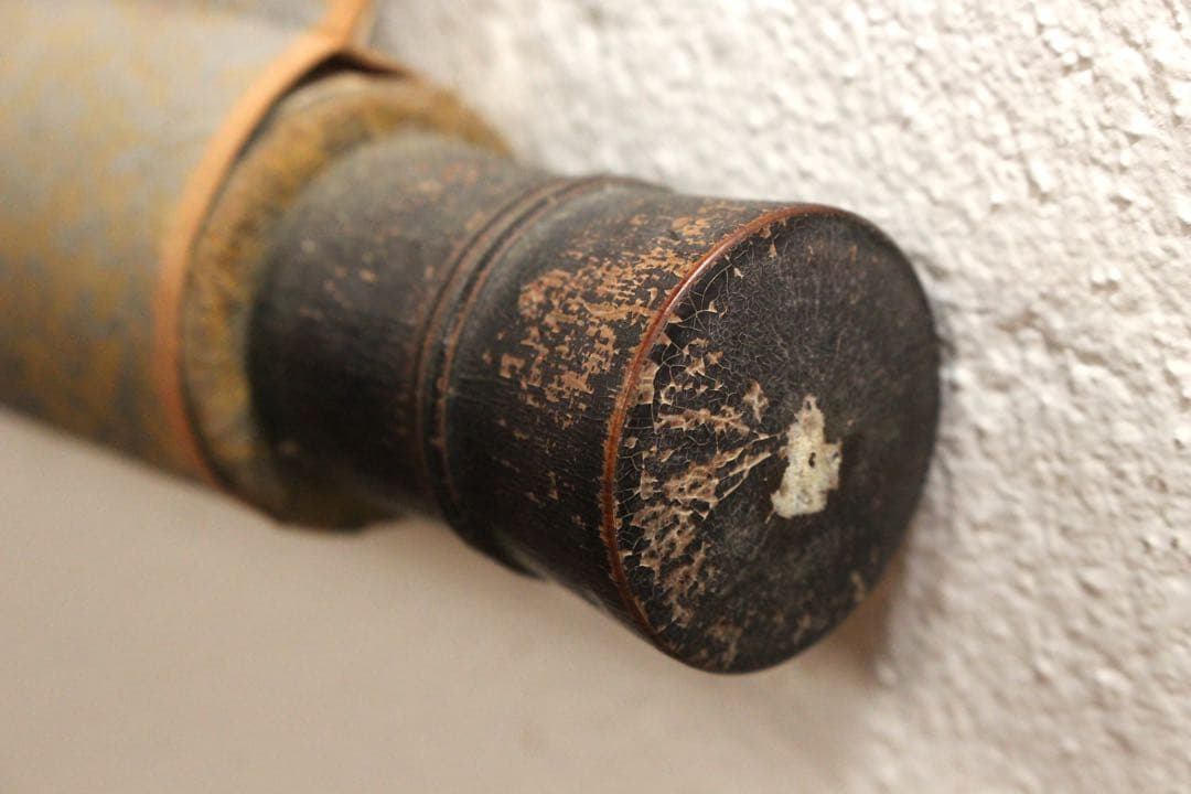 No5258 掛軸　「牡丹小禽図」　紙本着色　南画　日本画　古美術　送料無料