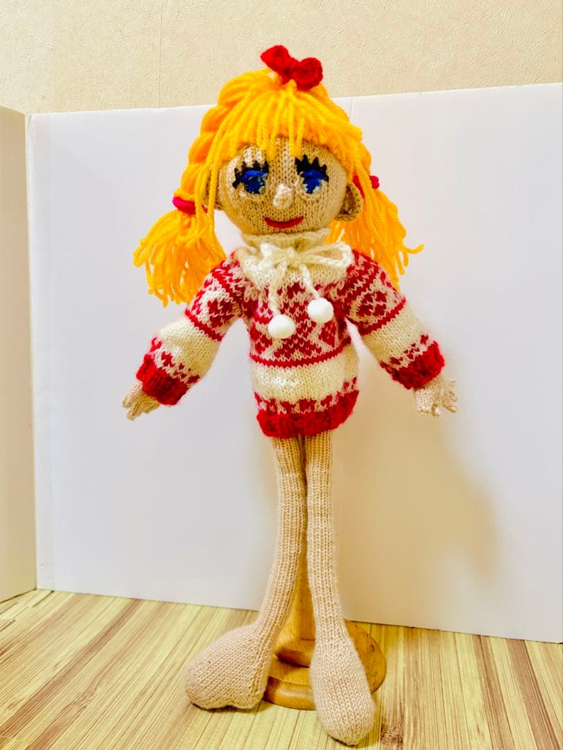 編み人形＊手作りニット人形