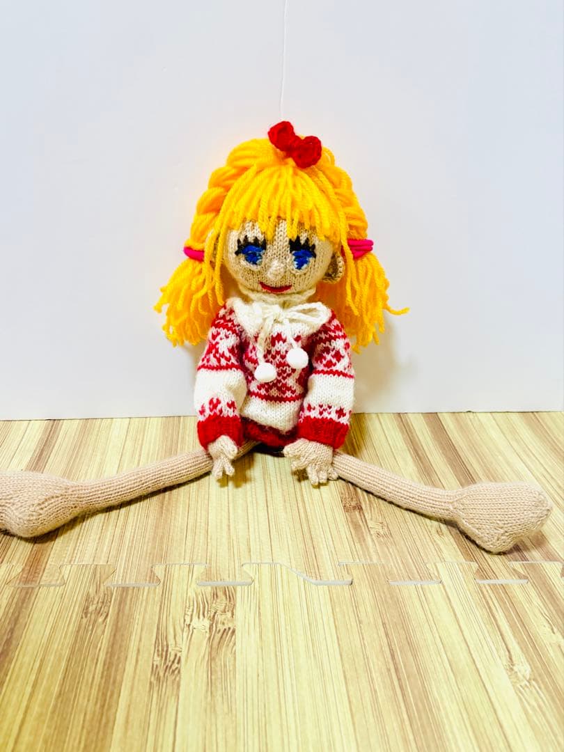 編み人形＊手作りニット人形