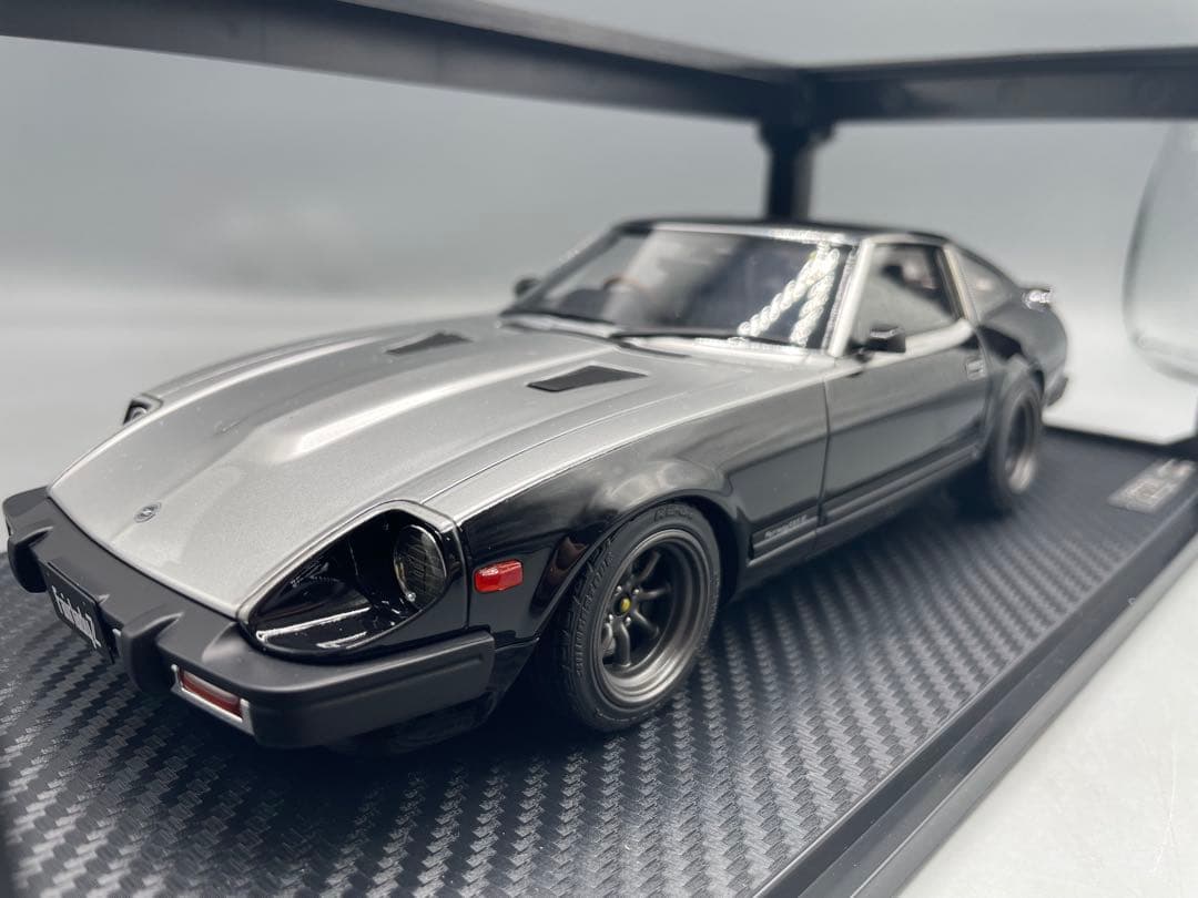 1/18 イグニッションモデル 日産フェアレディZ S130 ブラック×シルバー