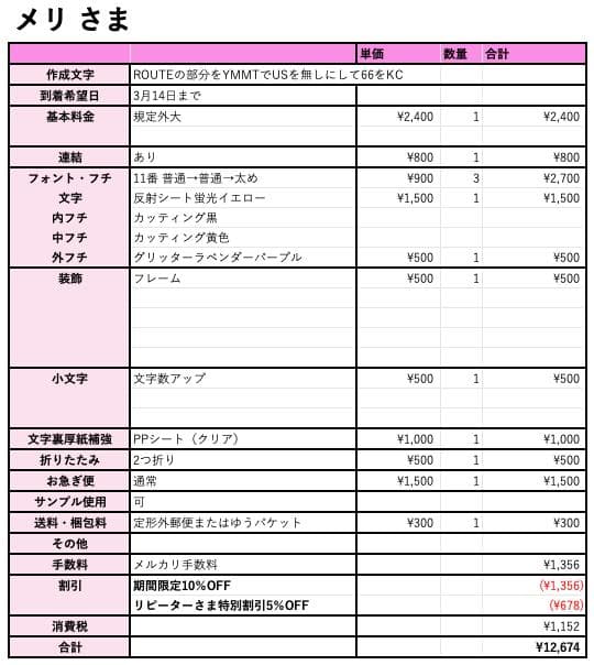 リピ【メリ】さま専用ページ　オーダー 名前 うちわ 文字 連結 パネル