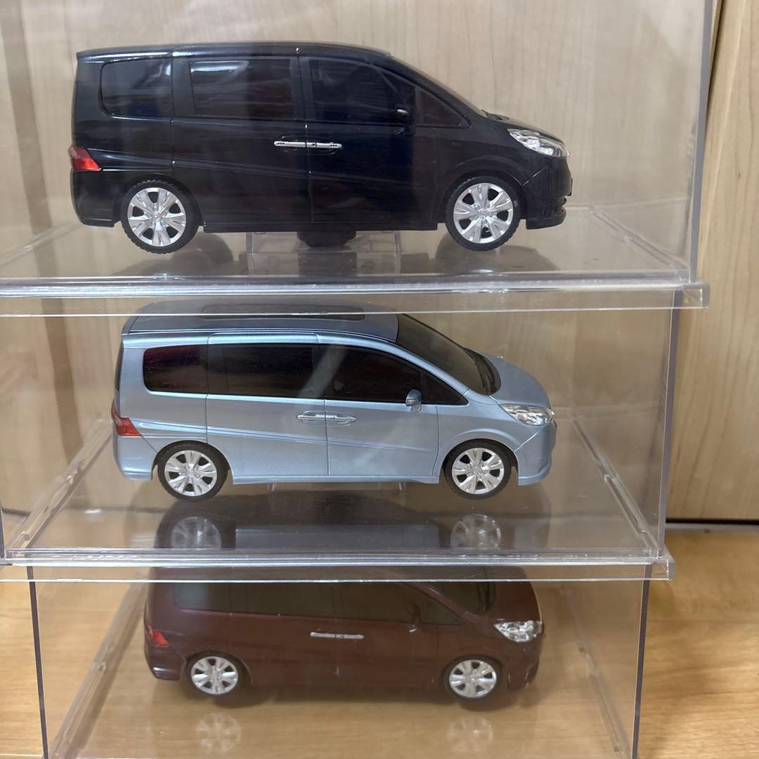 ホンダ　ステップワゴン　サンプルミニカー　3台セット　カラーサンプル