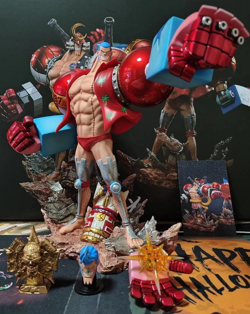 ワンピース 鉄人フランキー フィギュア ガレージキット LXスタジオ