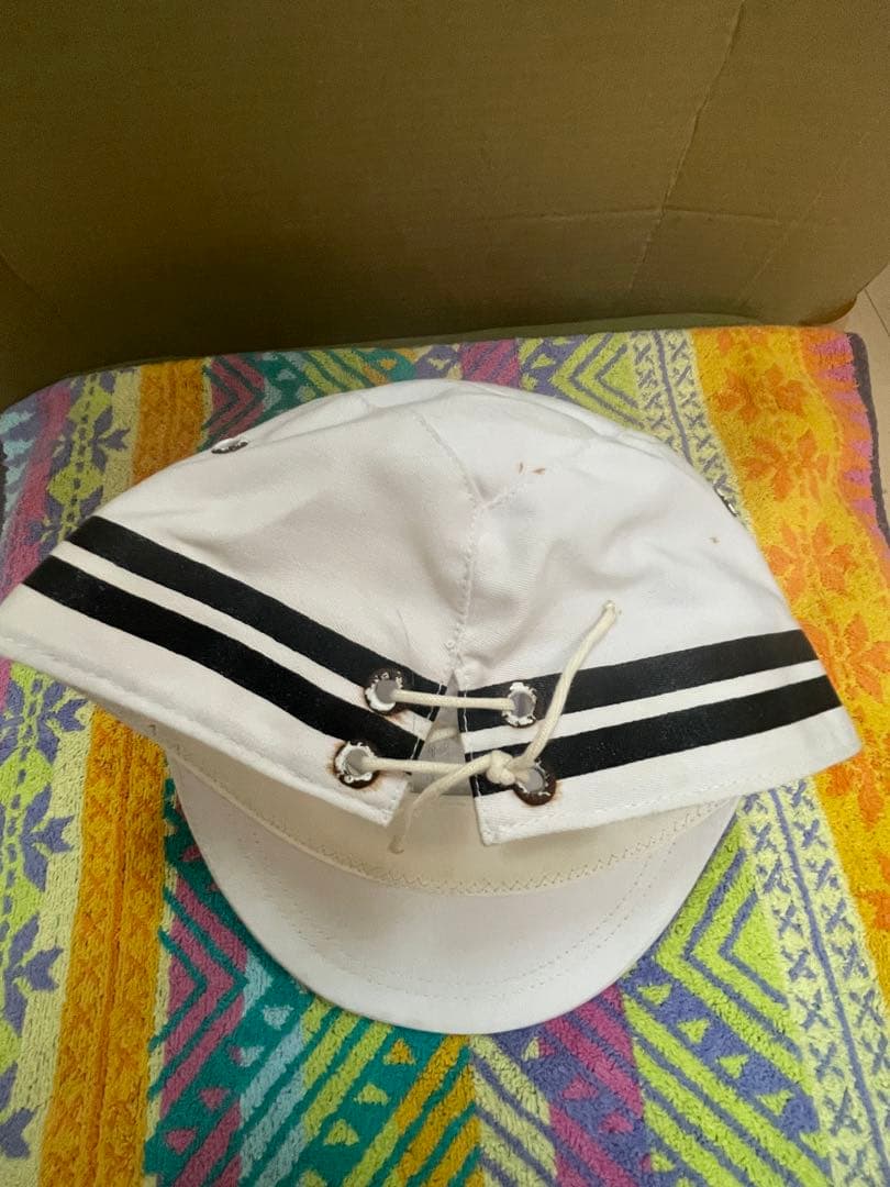 帝国海軍　夏用略帽　紺-白　2個セット　帽子　日本軍