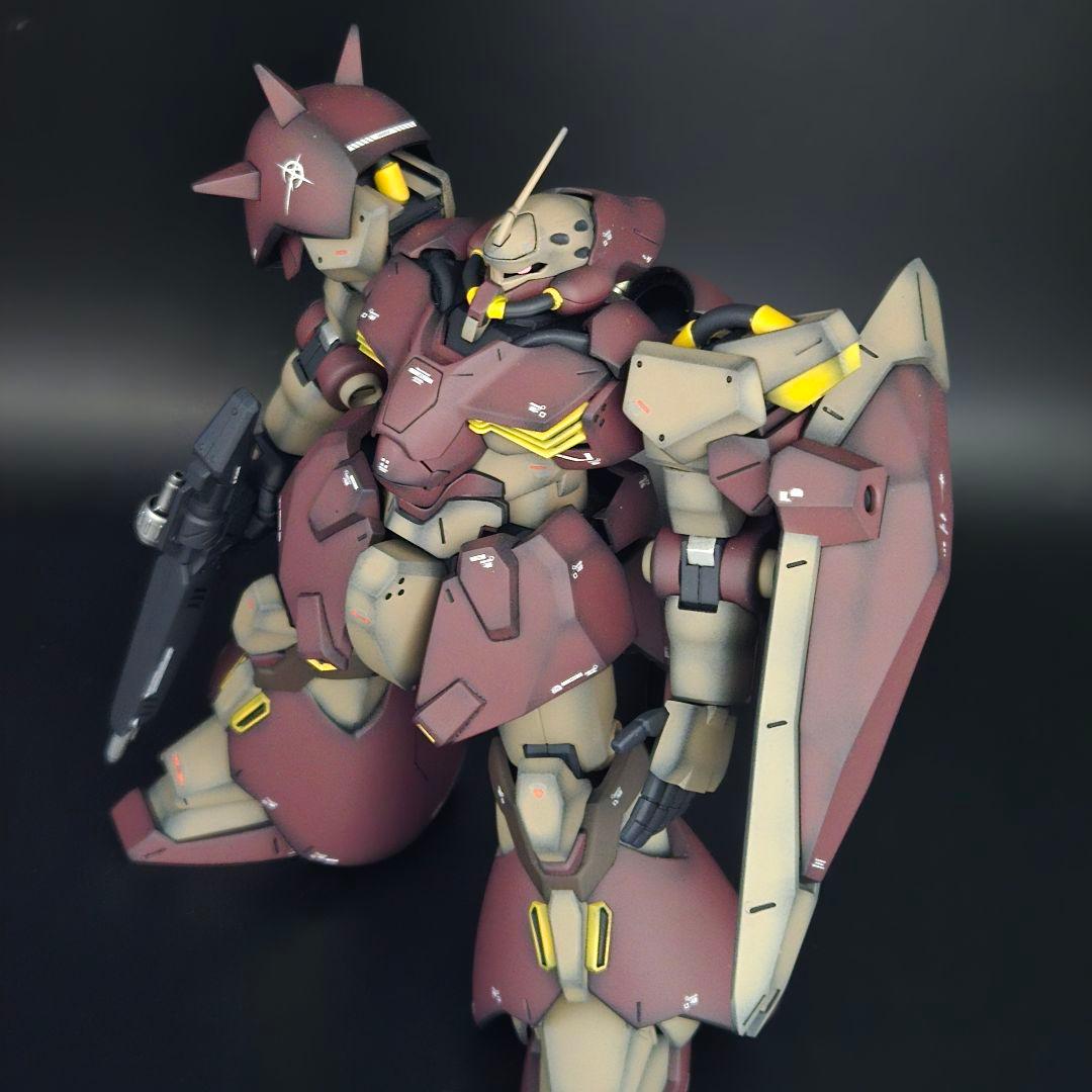 HGUC グスタフカール　00型　メッサーF02型　セット完成品