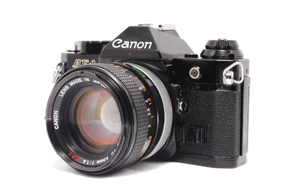 Canon AE-1 PROGRAM ブラック FD 50mm 1:4 SSC