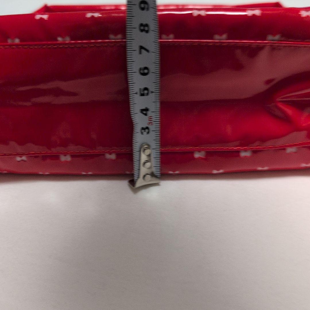LeSportsac サンリオ リボン模様の赤いショルダーバッグ