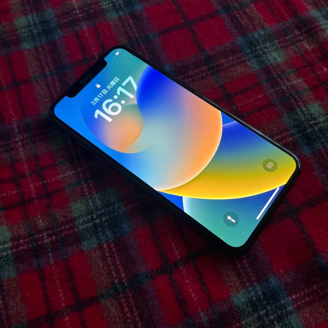 Apple iPhone X スペースグレイ64GB SIMフリー