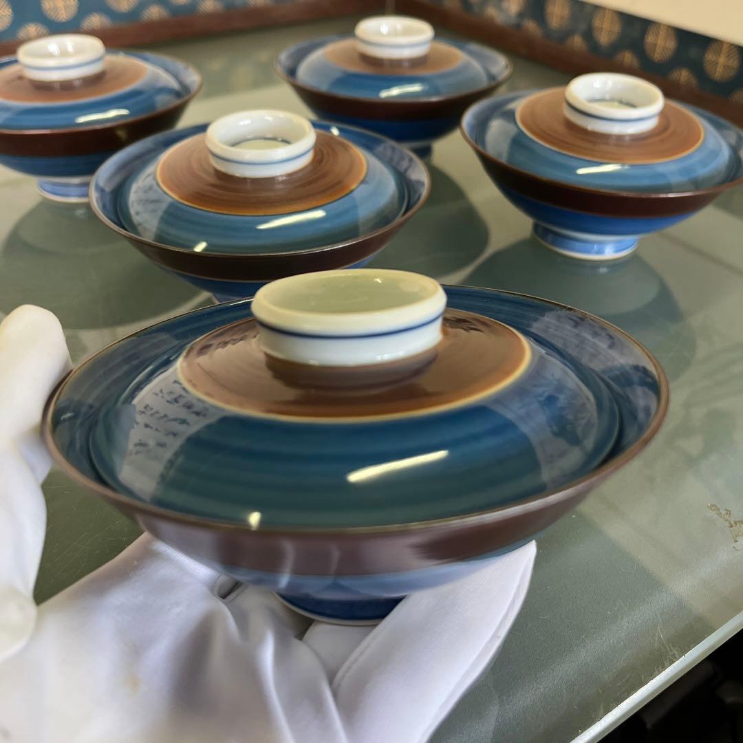 源右衛門　蓋物　飯碗　向付け　5客（C）