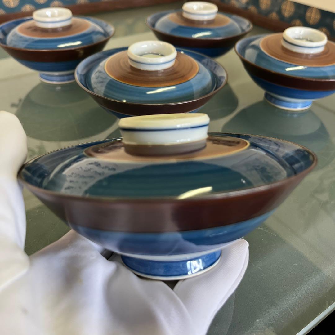 源右衛門　蓋物　飯碗　向付け　5客（C）