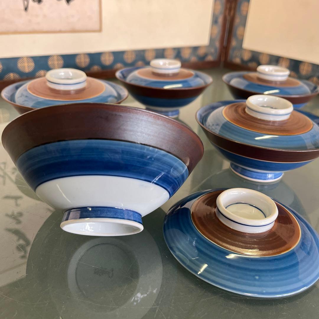 源右衛門　蓋物　飯碗　向付け　5客（C）