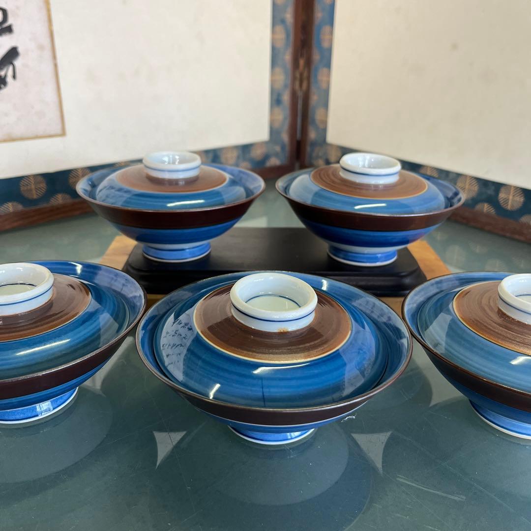 源右衛門　蓋物　飯碗　向付け　5客（C）