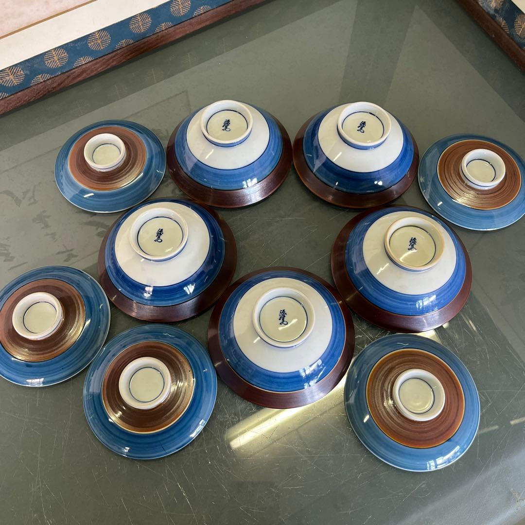 源右衛門　蓋物　飯碗　向付け　5客（C）