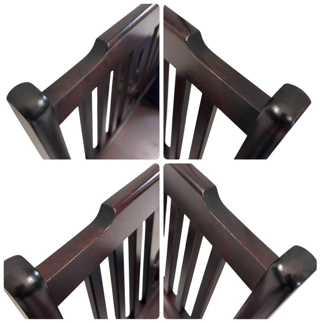 【希少・2脚セット】 北海民芸家具 折り畳み座椅子 樺無垢材 和モダン