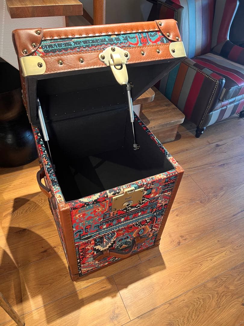 収納ボックス 引き出し付き レザー