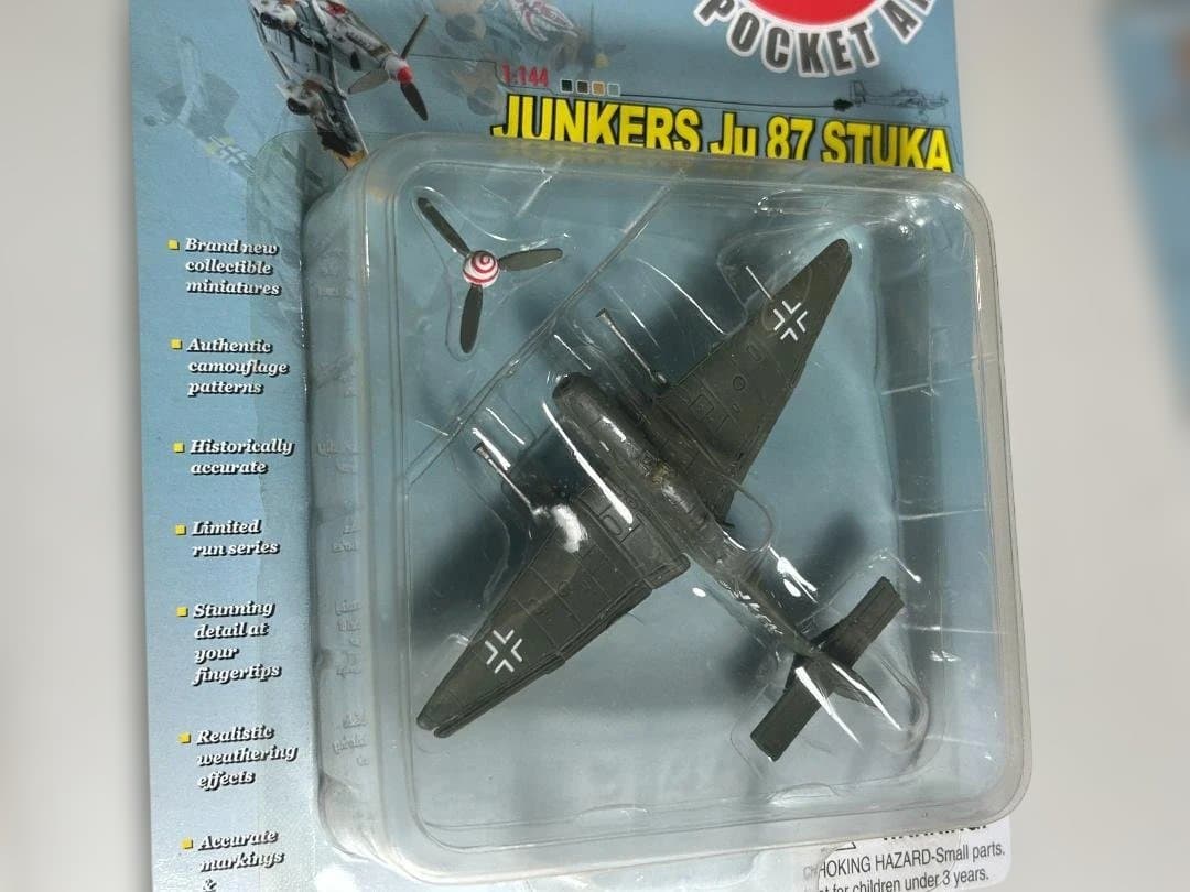 【希少・ノーマルコンプ6種・1/144 欧米向け・新品未開封】ユンカースJu87