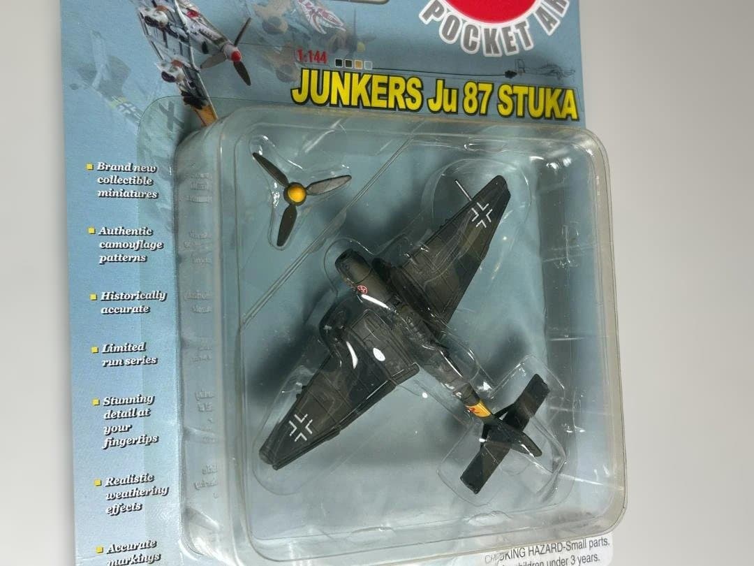 【希少・ノーマルコンプ6種・1/144 欧米向け・新品未開封】ユンカースJu87