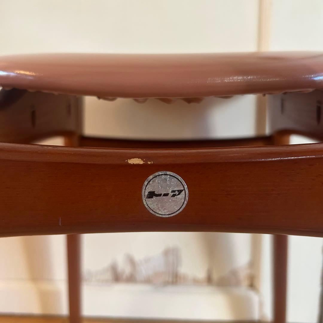 ☆トーア☆ ダイニングチェア　3号椅子　昭和レトロ　東亜林業　ヴィンテージ家具