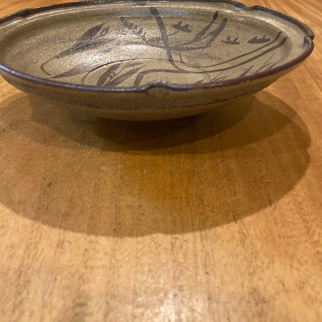 三玄窯 中里重利造 古唐津平鉢
