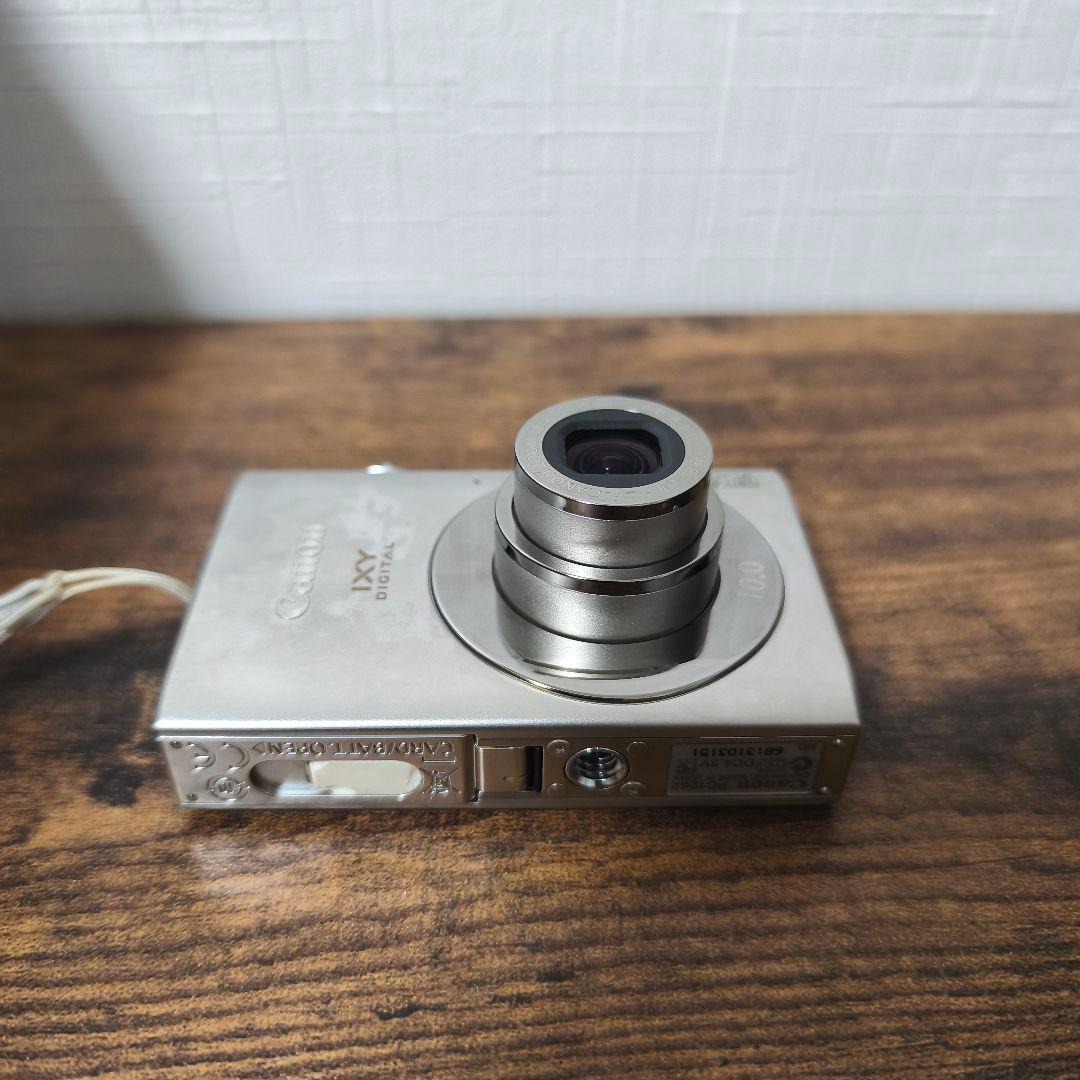 【美品】Canon IXY DIGITAL 25 IS シルバー 液晶フィルム付