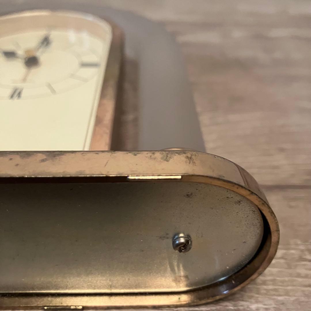 E-3 【SEIKO】セイコー クオーツ 置時計 KG383W ジャンク品