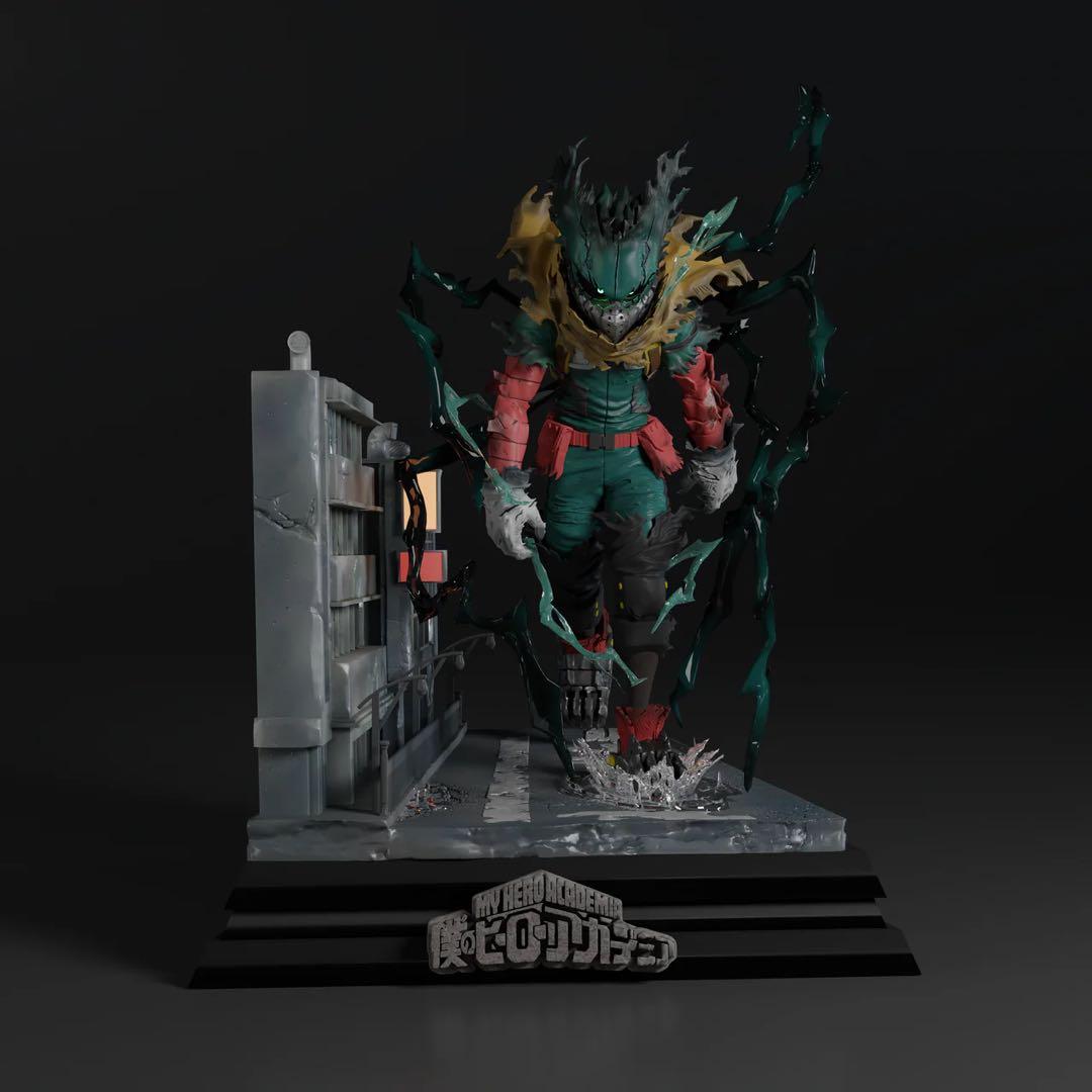 ☆1/4ダークデク フィギュアDark Deku ガレキ 僕のヒーローアカデミア