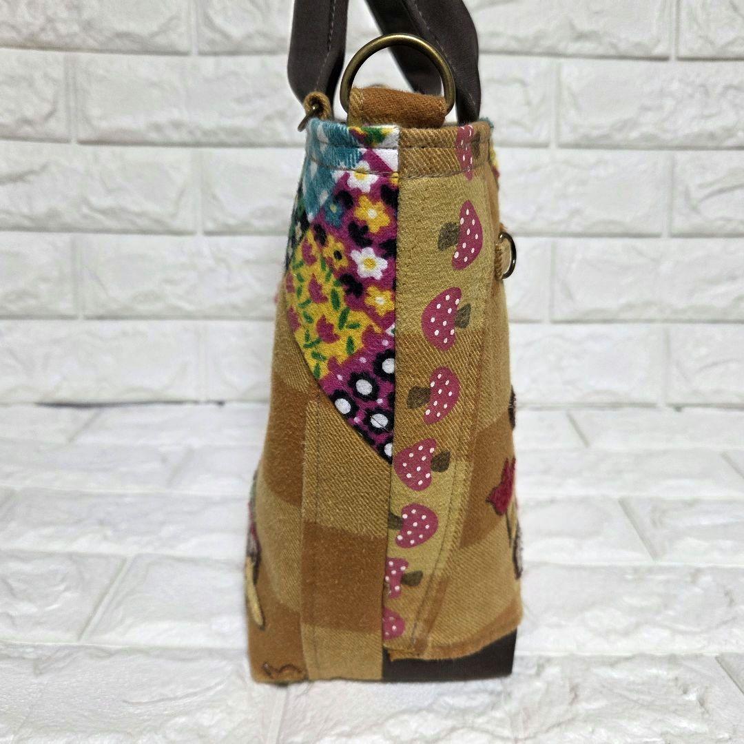 920 デニム＊リメイク＊刺繍＊バッグ＊トートバッグ